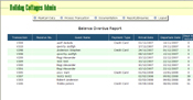 Bookings Manager Overdue Payment Report